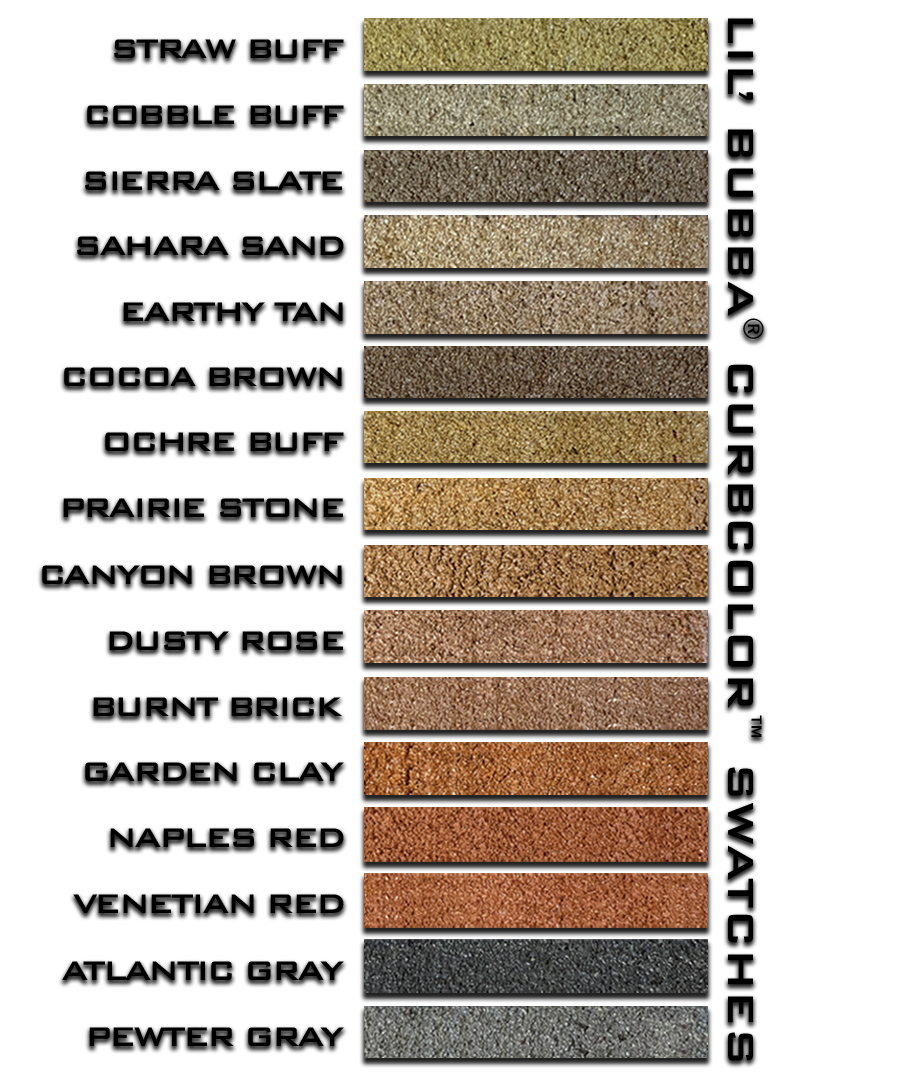 CurbColor™ Swatches